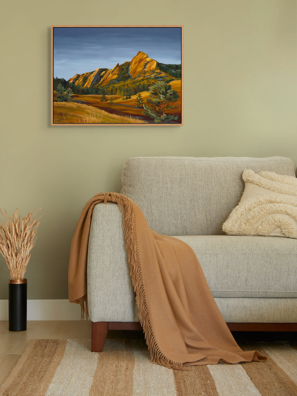 Flatirons Daybreak Giclée print image 4