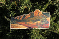 Flatirons Daybreak Vinyl Sticker image 0