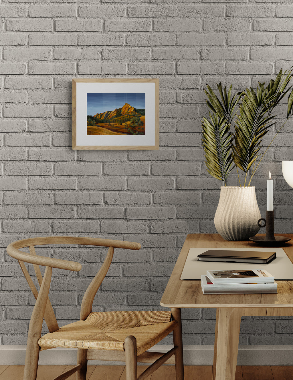 Flatirons Daybreak Giclée print image 2