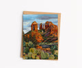 Cathedral Rock Glow (Sedona) Blank Greeting Cards image 0