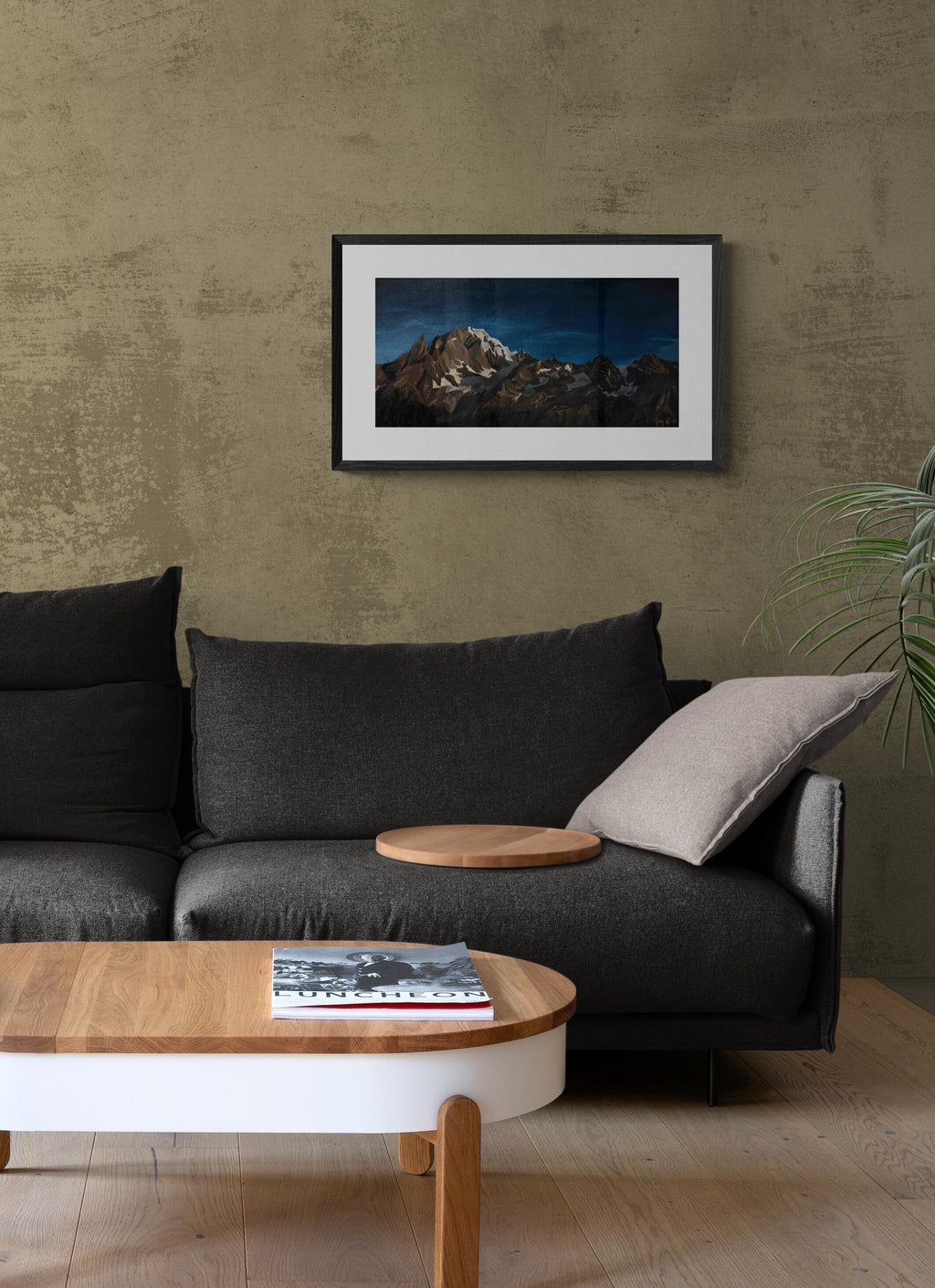 Mont Blanc Sunrise Giclée Print image 1