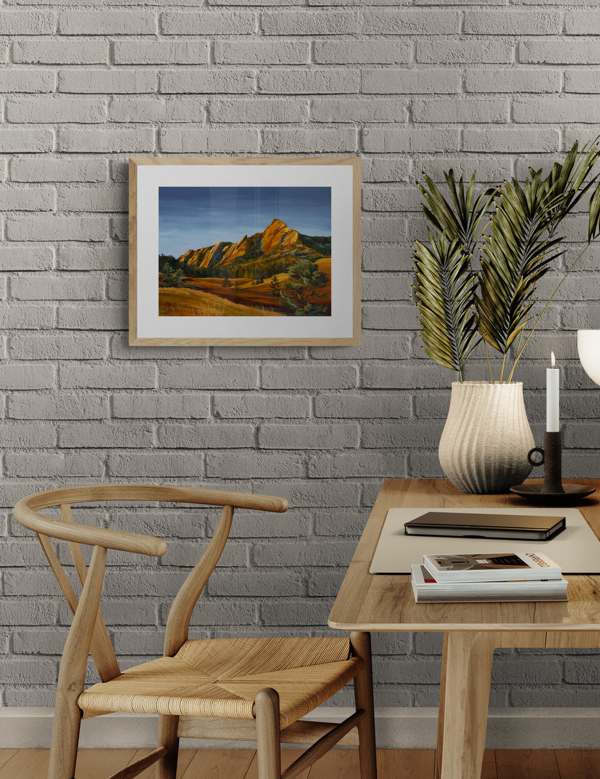Flatirons Daybreak Giclée print image 3