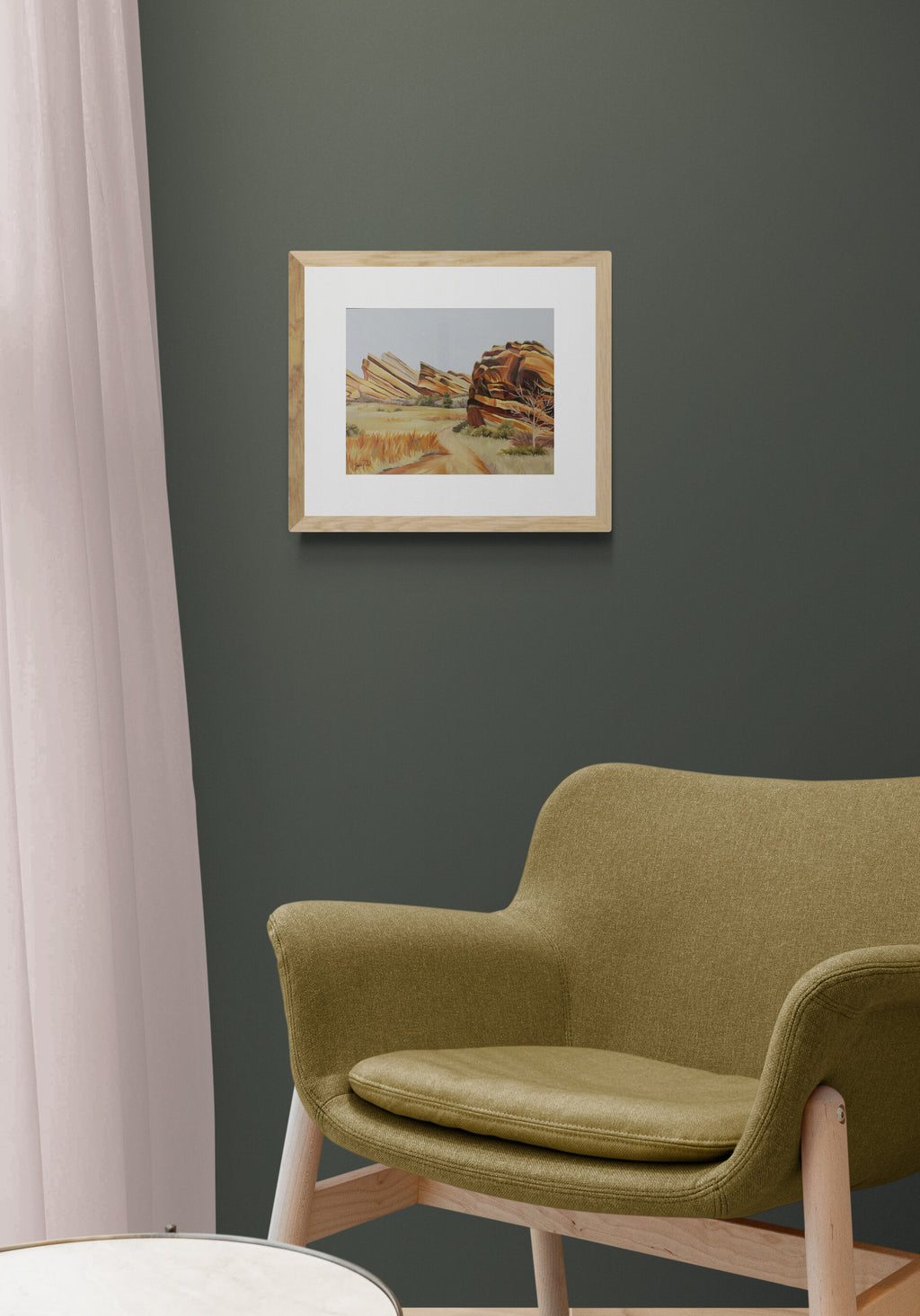 Don't Forget Me (Red Rocks) Giclee Print image 2