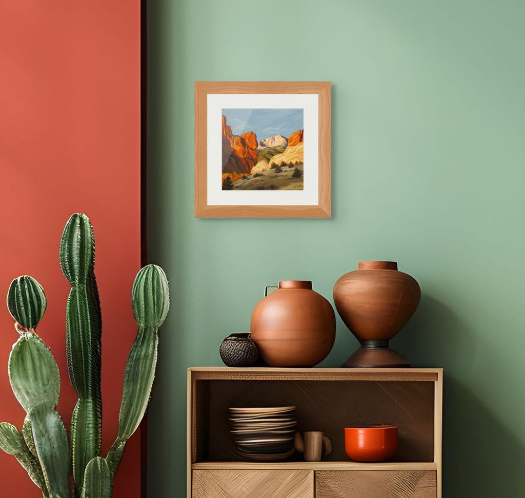 Sunrise Solitude (Pikes Peak) Giclee Print image 1
