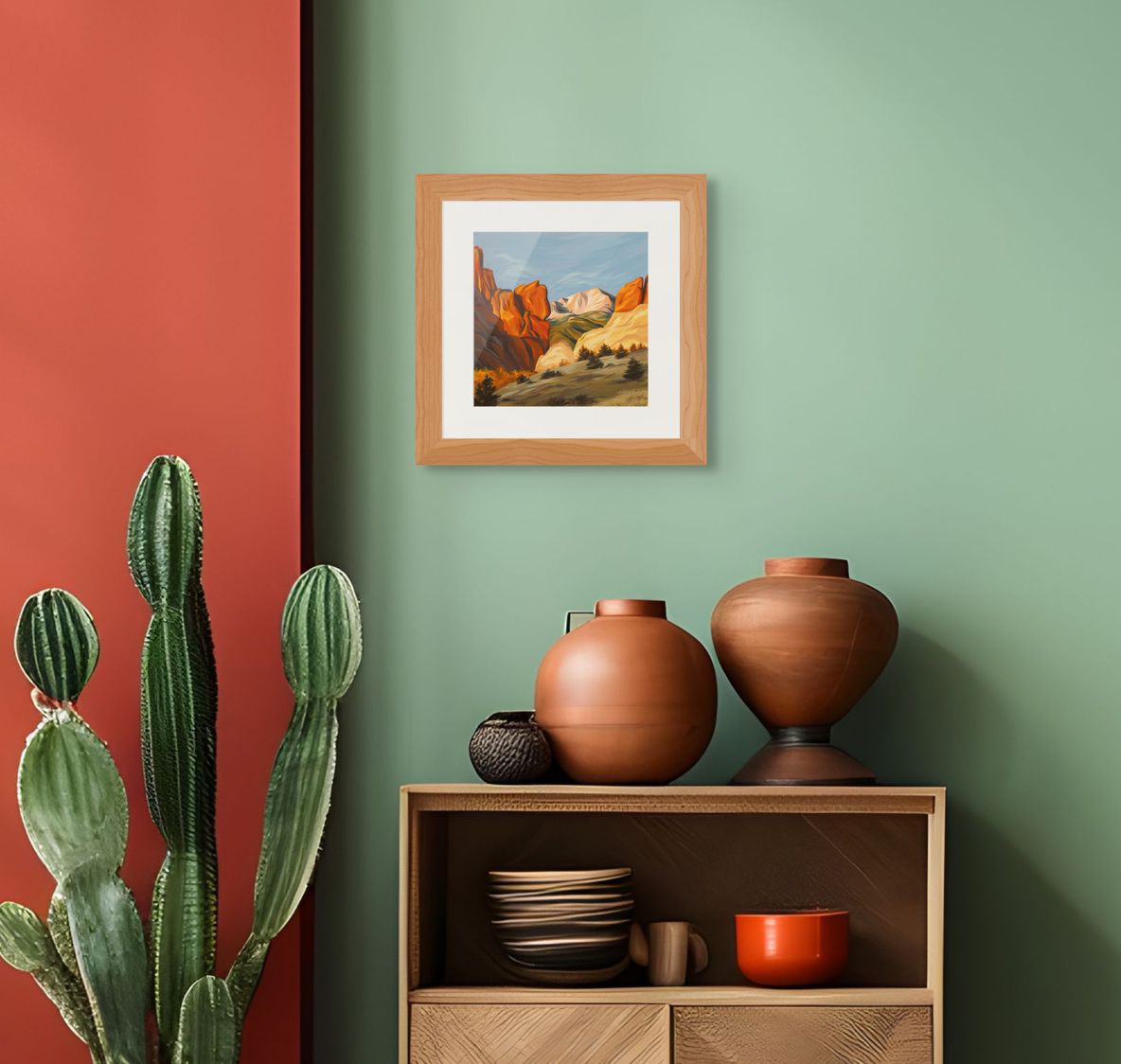 Sunrise Solitude (Pikes Peak) Giclee Print image 1