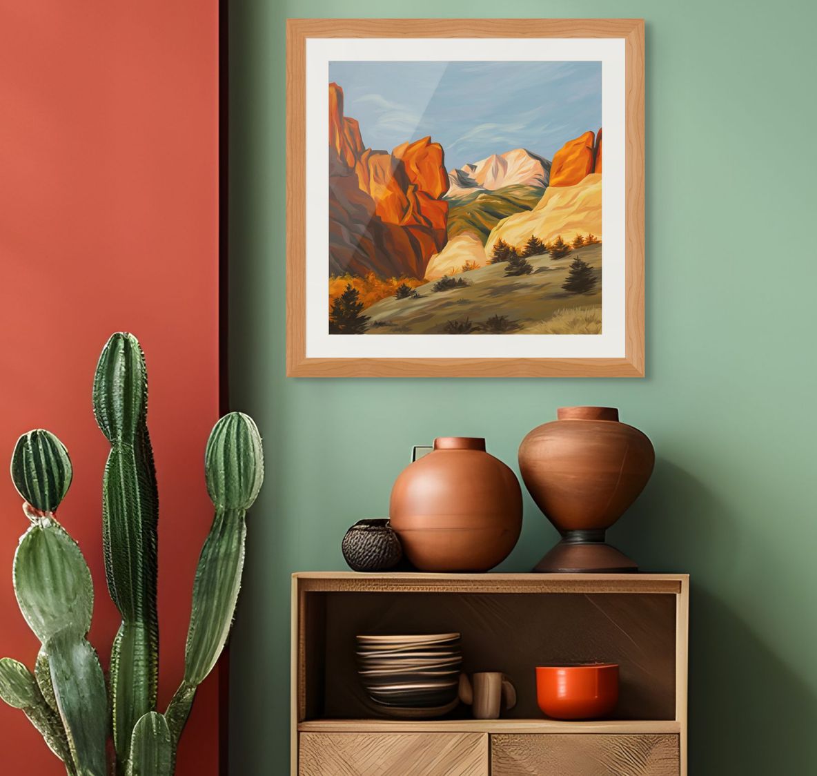Sunrise Solitude (Pikes Peak) Giclee Print image 3