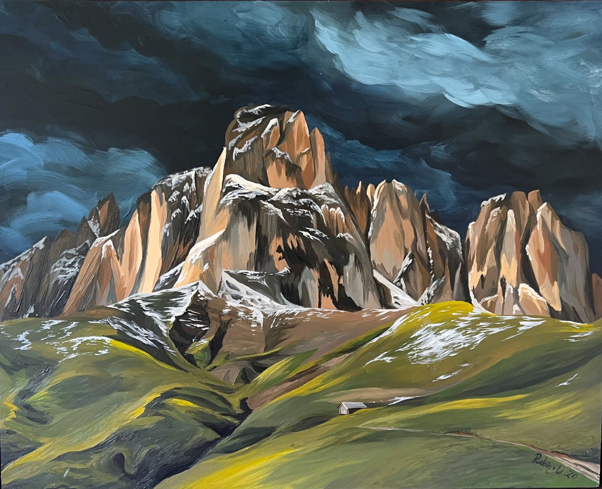 Dolomites Storm Giclée Print image 0
