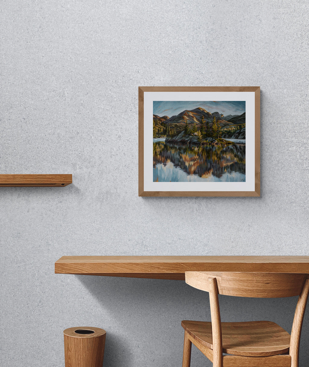 Dads Lake Reflections Giclée Print image 2