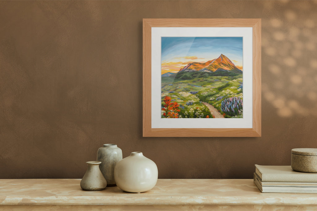 A Gentle Path (Crested Butte) Giclee Print image 2