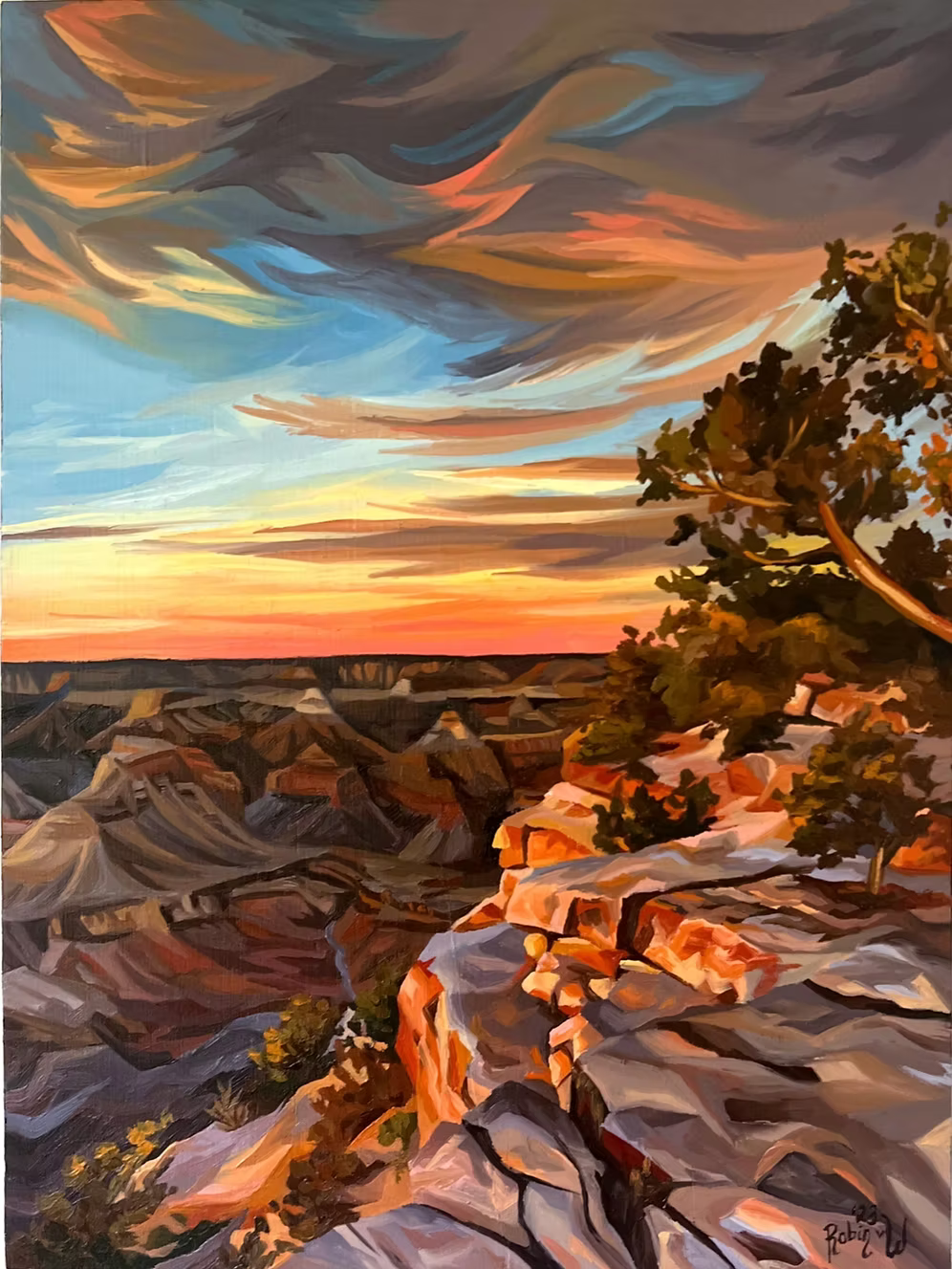 Grand Canyon Glow Giclée Print