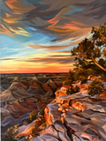 Grand Canyon Glow Giclée Print