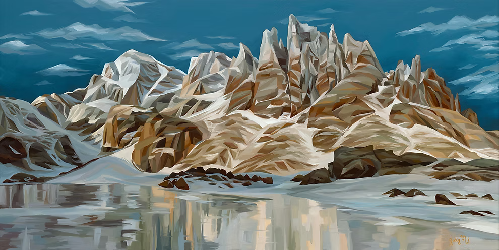 Sky Pond Giclée Print