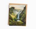 Go as a River (Iceland) Blank Greeting Card image 0