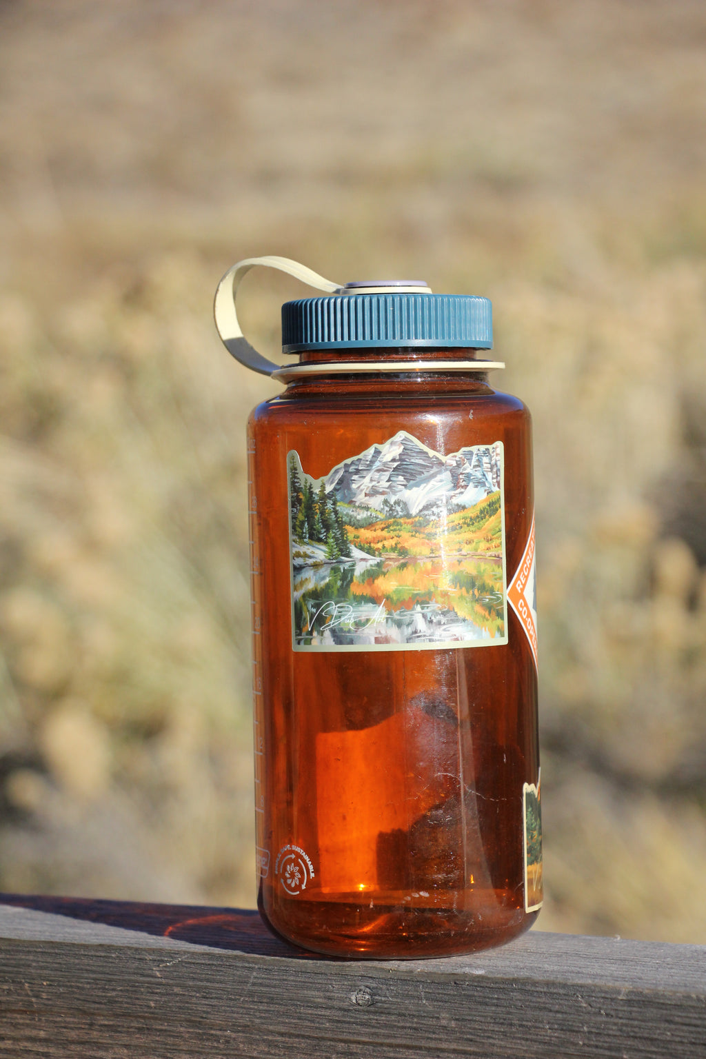 Fall in the Bells (Maroon Bells) Vinyl Sticker image 3