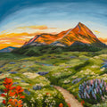 A Gentle Path (Crested Butte) Giclee Print image 0
