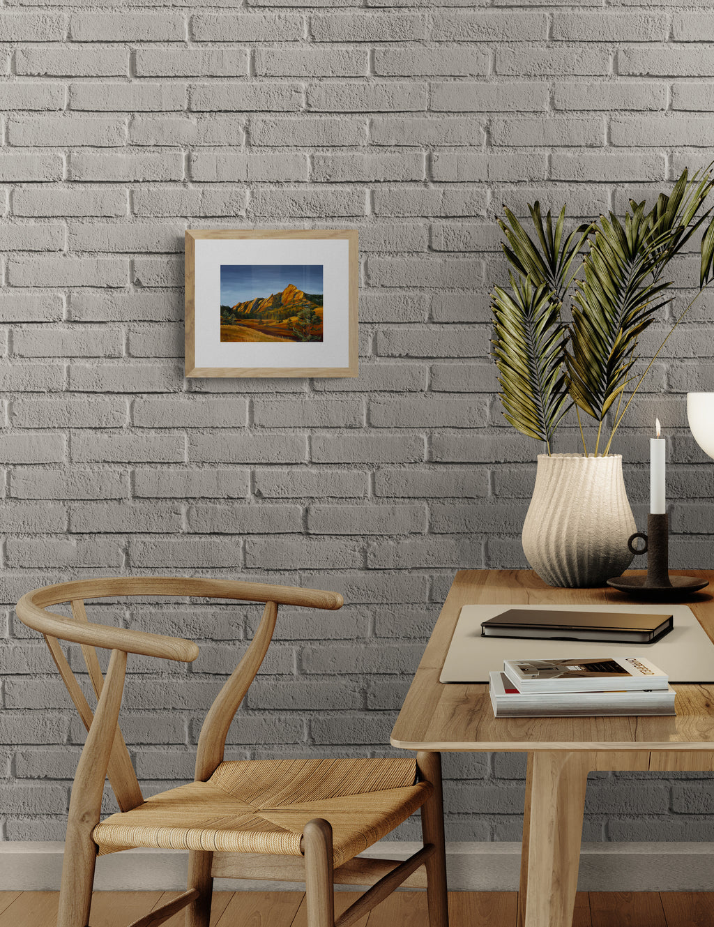 Flatirons Daybreak Giclée print image 1