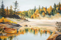 LIMITED EDITION Boundary Waters Bliss Giclee Print image 0