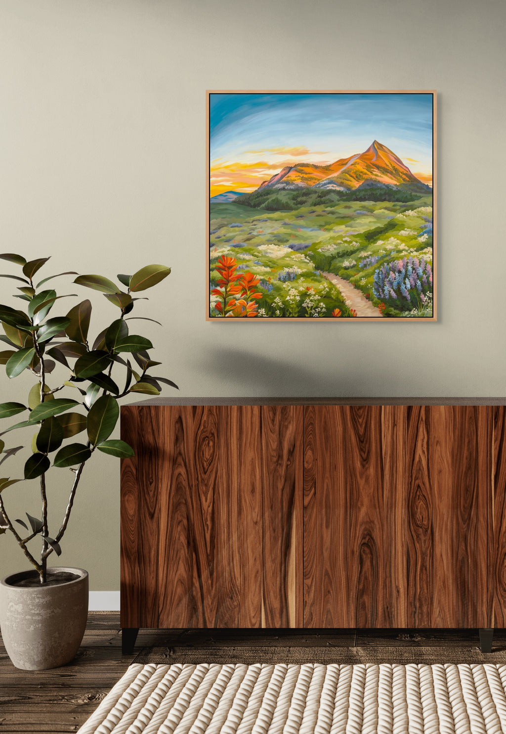 A Gentle Path (Crested Butte) Giclee Print image 3