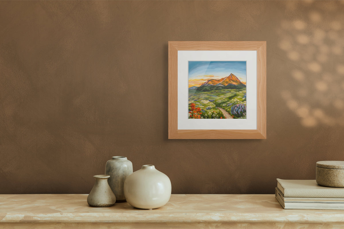A Gentle Path (Crested Butte) Giclee Print image 1