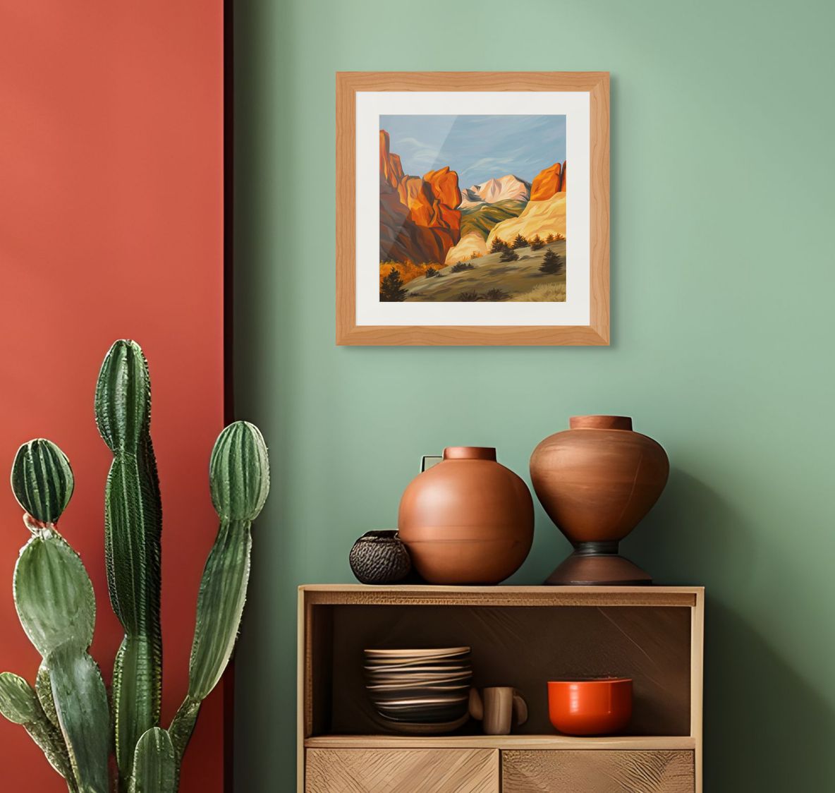 Sunrise Solitude (Pikes Peak) Giclee Print image 2