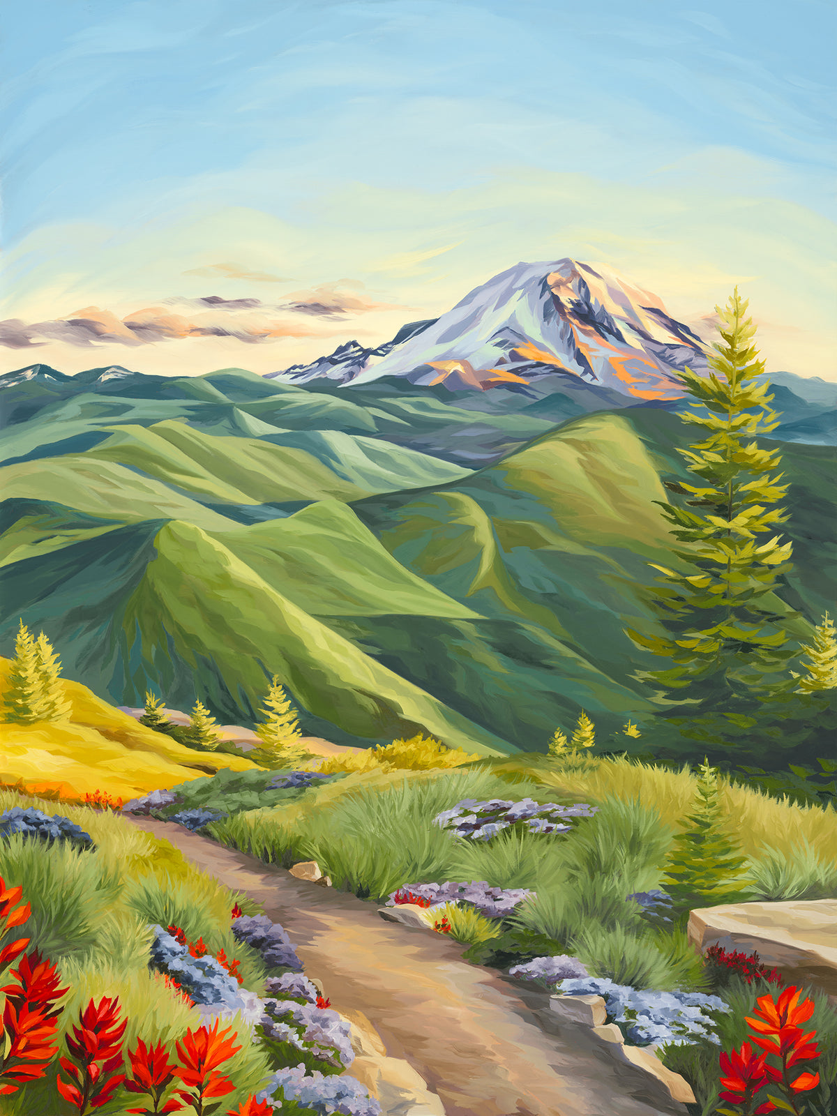 The Tales Tahoma Tells Giclee Print image 0