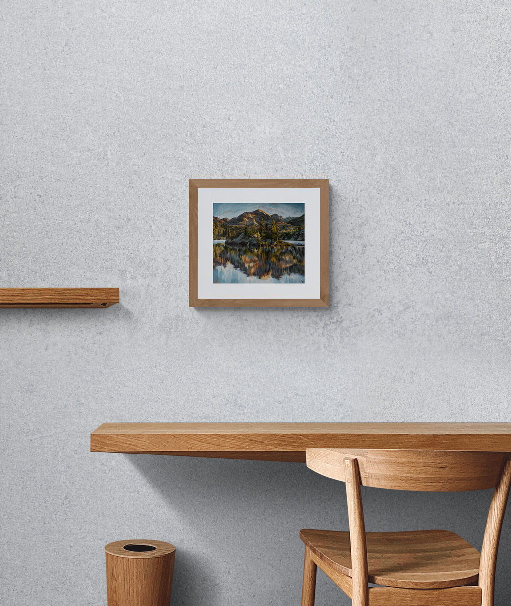 Dads Lake Reflections Giclée Print image 1