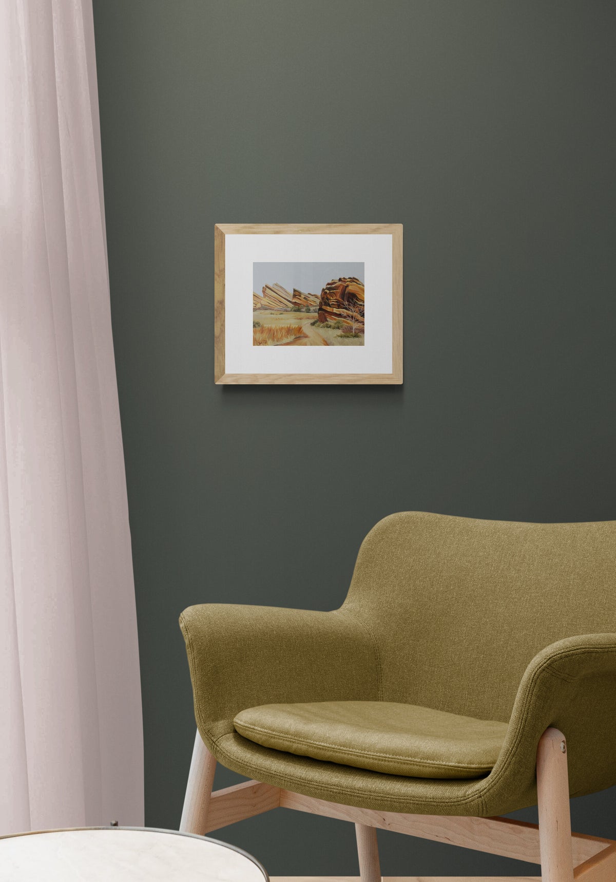 Don't Forget Me (Red Rocks) Giclee Print image 1