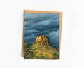 Light in the Storm (Golden) Blank Greeting Cards image 0
