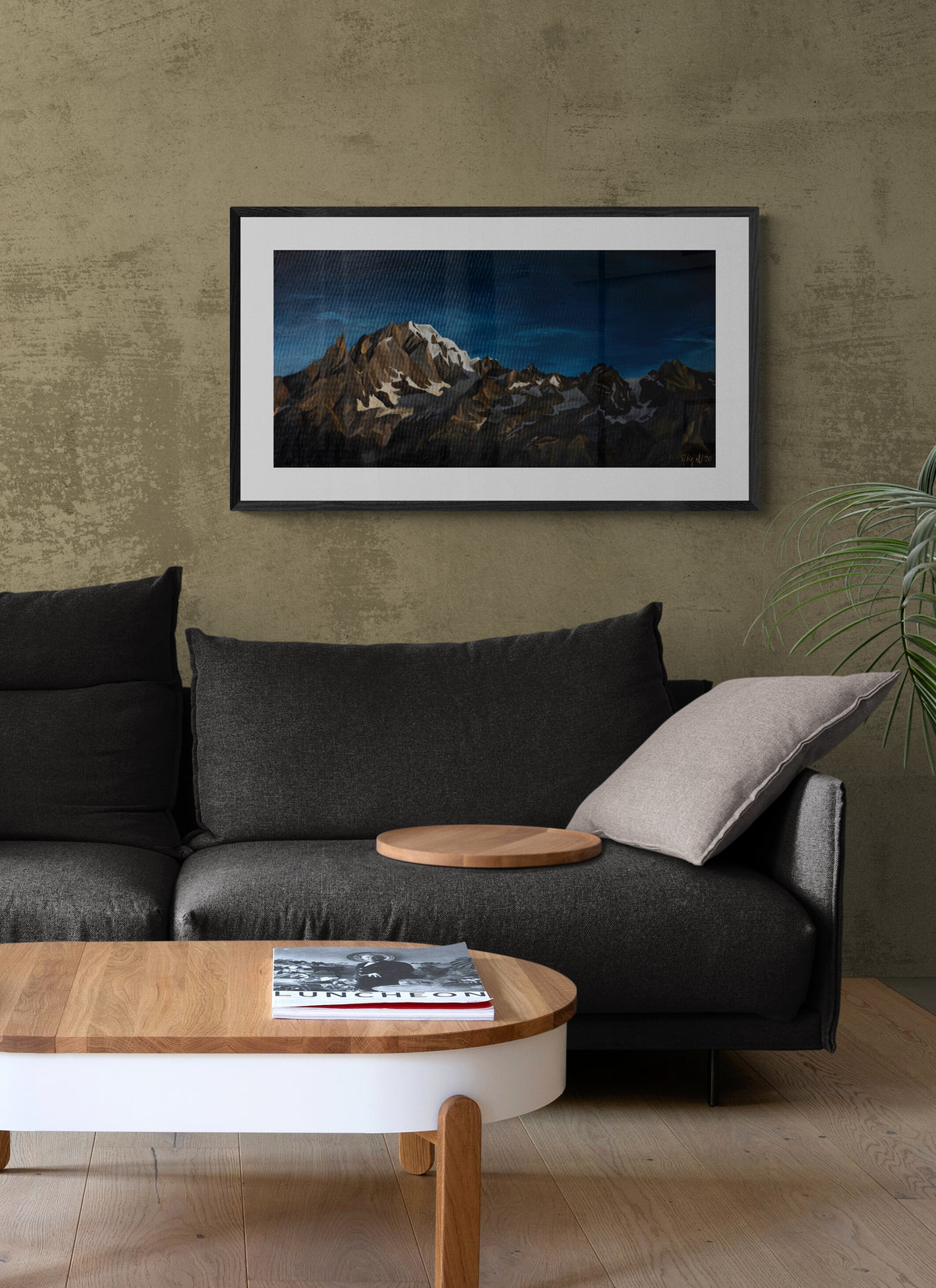 Mont Blanc Sunrise Giclée Print image 2